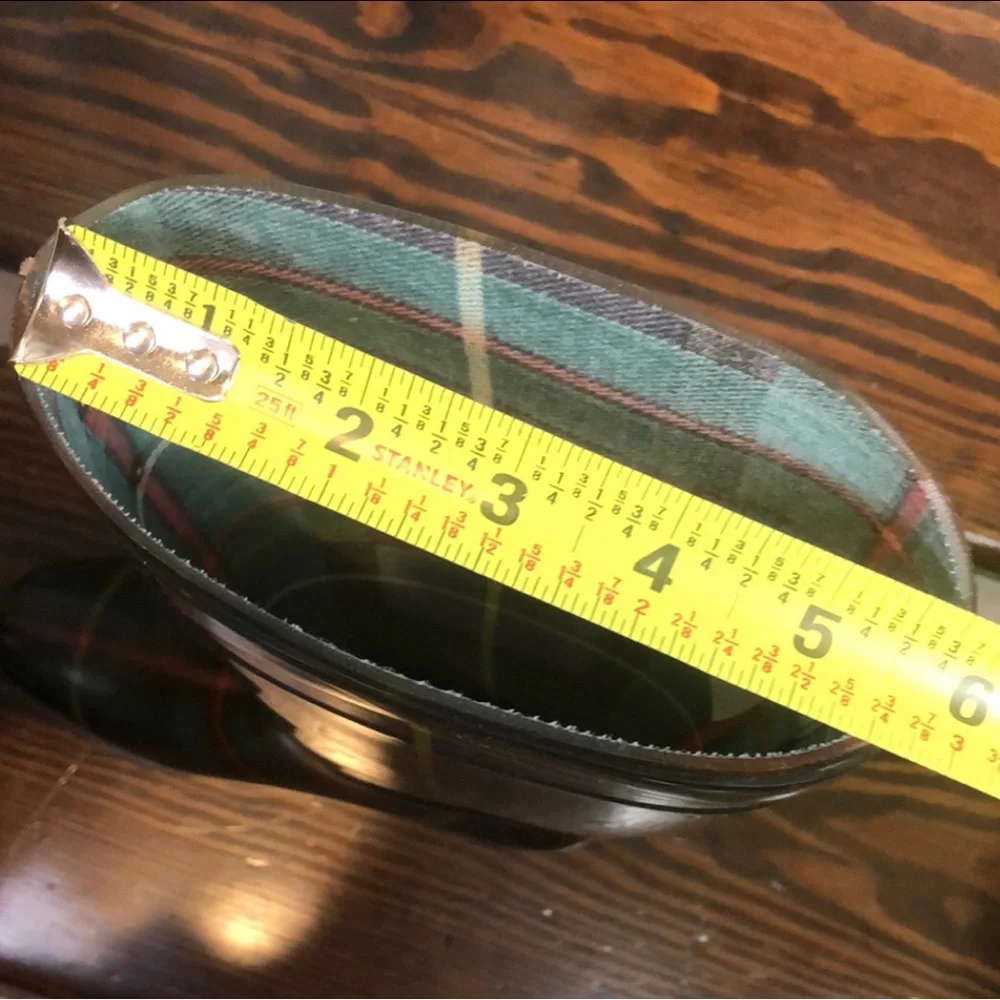 RALPH LAUREN Rossalyn II Black Watch Plaid Knee High Wellies Size 8 - Picture 11 of 17